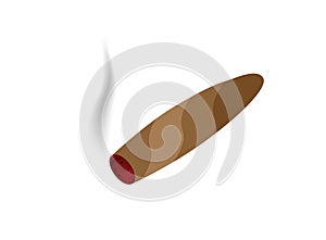 Cartoon cigar photo