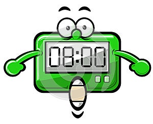 Cartoon clock