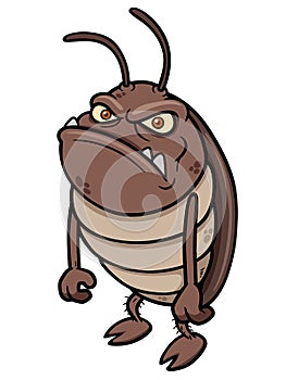 Cartoon cockroach