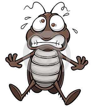 Cartoon cockroach