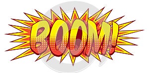 Cartoon Comic Book Boom Explosion Sound Effect