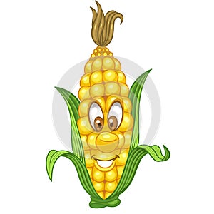 Cartoon Corn character