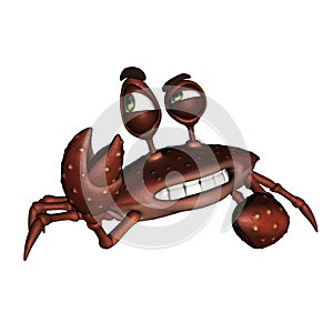 Cartoon Crab