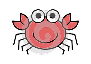 Cartoon Crab
