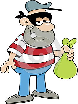 Cartoon criminal