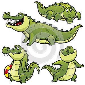 Cartoon Crocodile photo