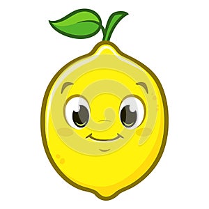 Cartoon Cute Lemon