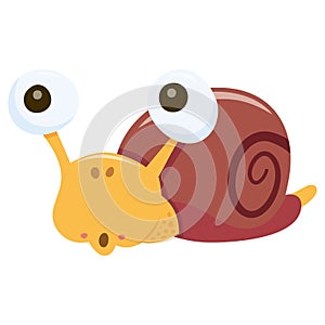 Cartoon Cute Snail