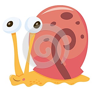 Cartoon Cute Snail