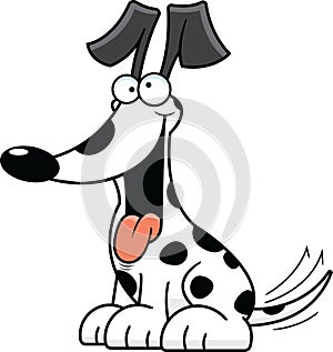 Cartoon Dalmatian Silly