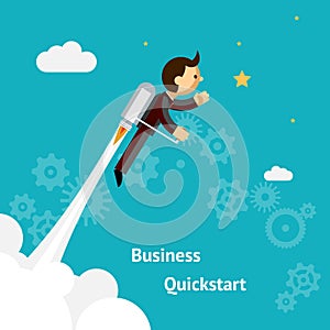 Cartoon Design for Business Growth and Start up