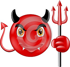 Cartoon Devil emoticon