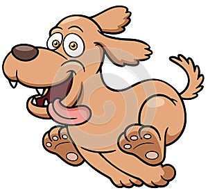 Cartoon Dog running