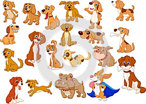 Cartoon dogs collection