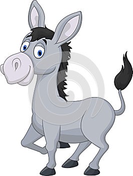 Cartoon donkey