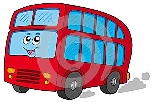 Cartoon doubledecker photo