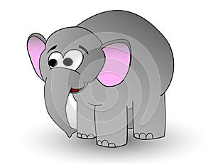 Cartoon elephant