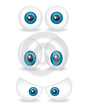 Cartoon eye illustration