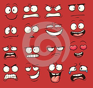 Cartoon faces