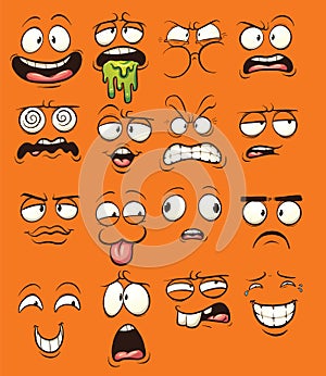 Cartoon faces