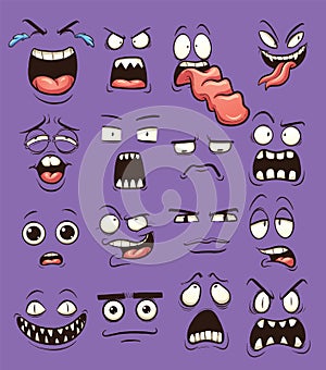Cartoon faces