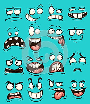 Cartoon faces