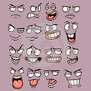 Cartoon faces