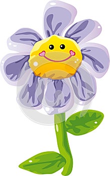 Cartoon flower