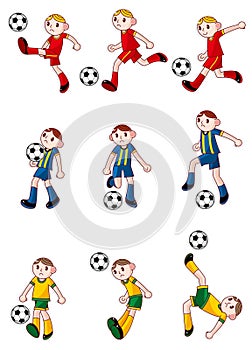 Cartoon Football player icon
