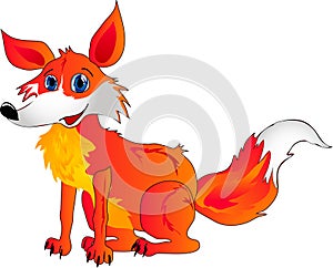 Cartoon fox