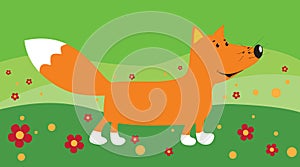 Cartoon fox