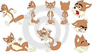 Cartoon Fox Mascot