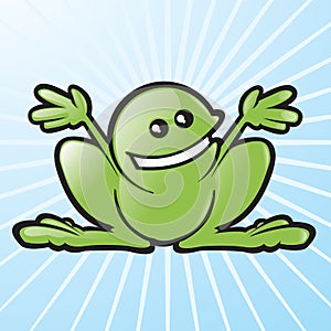 Cartoon Frog