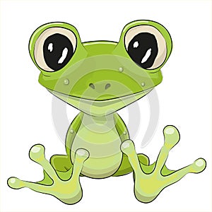 Cartoon Frog