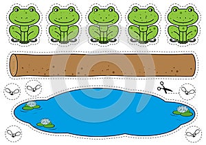 Five Little Speckled Frogs Game photo