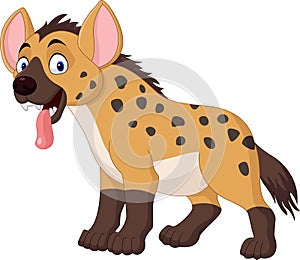 Cartoon funny hyena photo