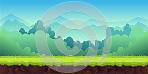 Cartoon Game Background