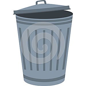 Cartoon Garbage Can