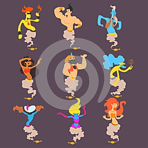 Cartoon Genie Set