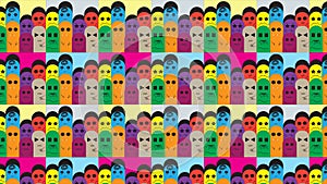 cartoon ghost pattern comic background wallpaper