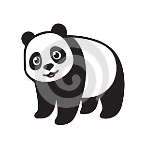 Cartoon Giant panda