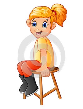 Progettazione della pittura sedersi sul legna sedie 