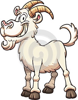 Cartoon goat