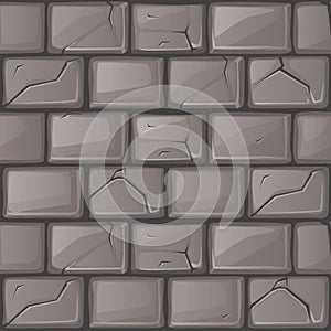 Cartoon grey stone Wall texture