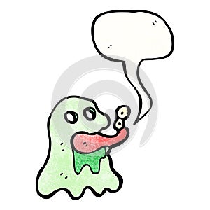 cartoon gross ghost