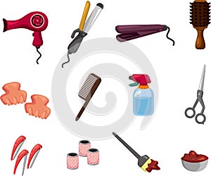 Cartoon hairdressing KIT