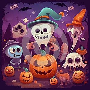 Cartoon Halloween