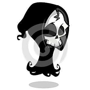 Cartoon Halloween Grim Reaper