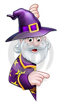 Cartoon Halloween Wizard