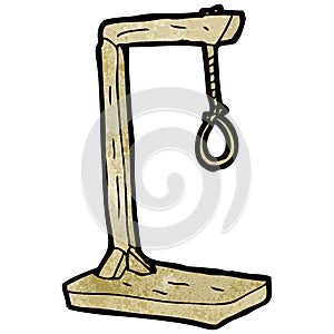 cartoon hanging noose